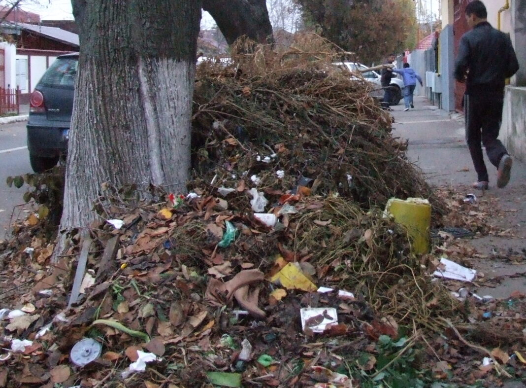 Grămada de gunoaie e o imagine obișnuită în multe localități gălățene