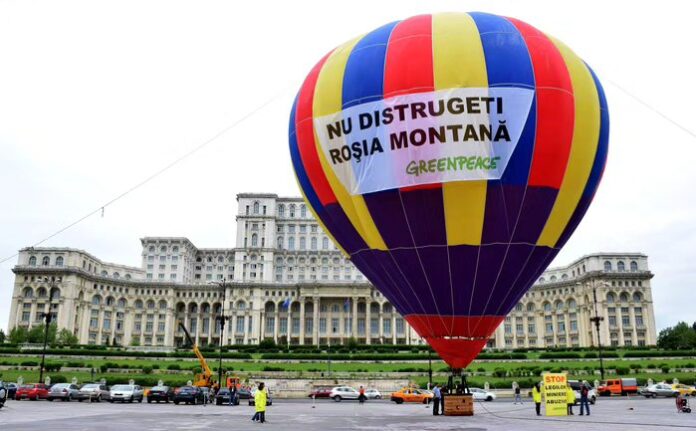 Foto: Facebook/Greenpeace România