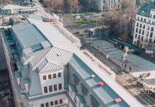 Universitatea din București renaște printr-un amplu proces de restaurare Foto: Facebook/Construcții Erbașu