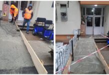 Societatea Infrastructură Sector 5 continuă lucrările pentru modernizarea străzilor din zonă Foto: Infrastructură 5