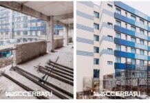 Construcții Erbașu avansează lucrările la Spitalul Județean de Urgență din Călărași Foto: Facebook/Construcții Erbașu