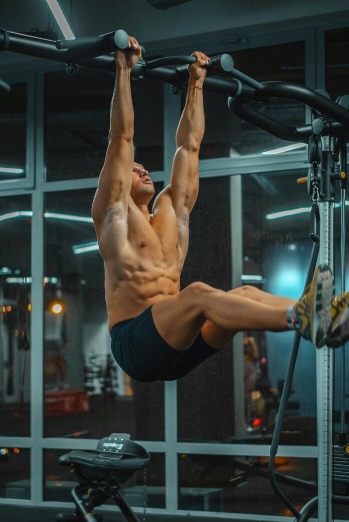 Barbat fitness