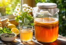 Kombucha între știință și rețete de Facebook: ce schimbă, de fapt, ceaiul din băutura fermentată