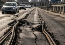Infrastructură caniculă: asfaltul se rupe, șinele se dilată, iar orașele Europei intră în stres termic Infrastructură caniculă: drumuri și șine afectate de căldură