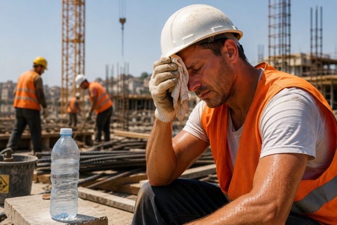 Munca pe caniculă: risc profesional pentru lucrători Munca pe caniculă: risc profesional pentru lucrători
