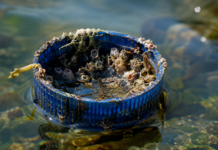 Plasticul plutitor poate transporta specii invazive: un dop a dus 307 organisme peste mare