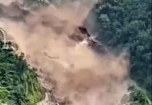 Video – Prăbușirea ghețarului din Nepal a declanșat dezastrul. Nu cutremurul a fost cauza
