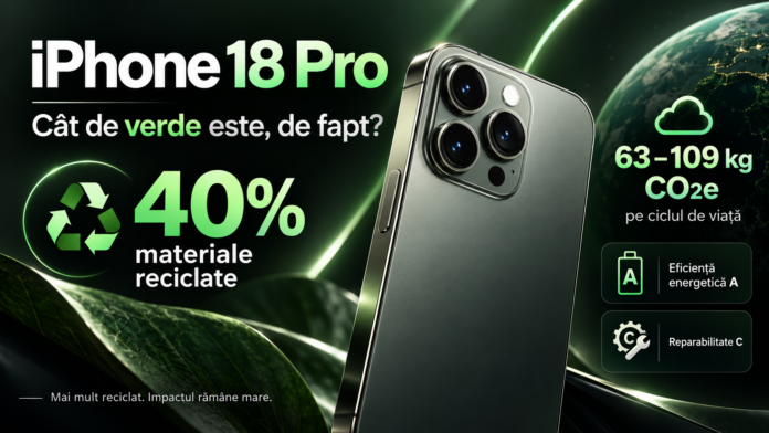 IPhone 18 Pro - Foto generată cu inteligența artificială