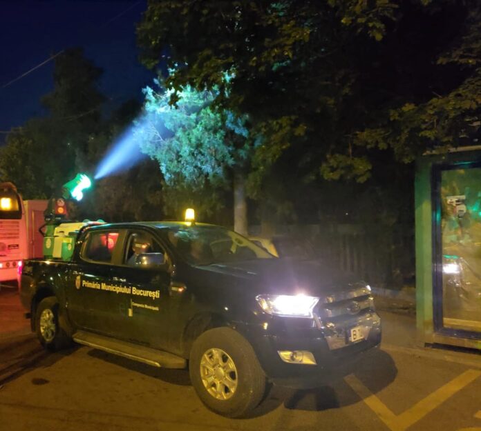 CMEIB continuă dezinsecția de noapte cu tratamentele 12 și 13 împotriva țânțarilor adulți